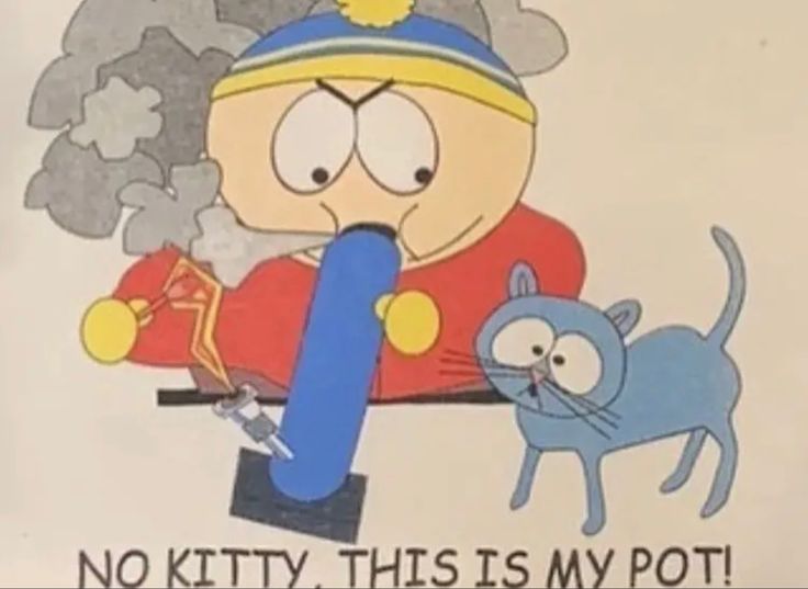 cartman kitty bong